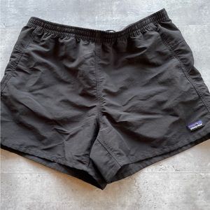 Patagonia Baggies 5” Shorts Size Large Black